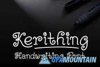 Kerithing Font+Styles+Silhouettes