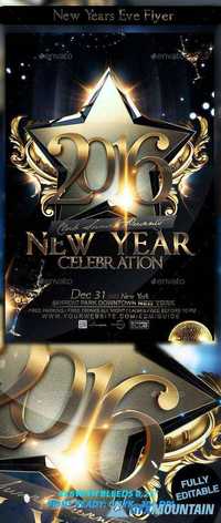 Graphicriver - New Years Eve Flyer 12739906