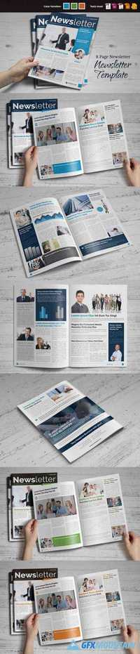 Newsletter Indesign Template 464762