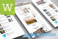 Premium WordPress Blog Theme v1.0 - CM 442243