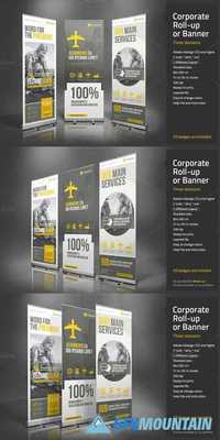 Corporate Roll-up or Banner 457342