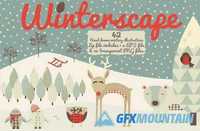 Winterscape 42 Ice Cold Doodles 12892