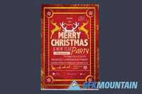 Merry Christmas Flyer Template 468440