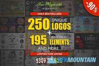 The Best 250 Logos Bundle 465102