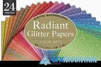 Radiant Glitter Paper Pack - 466706