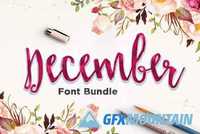 December Font Bundle