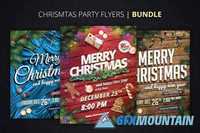 Christmas Party Flyers Bundle 469884