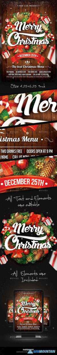 Graphicriver - Christmas Party Flyer Template 13746216