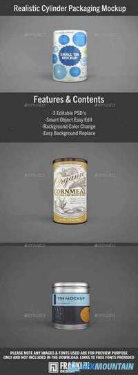 Graphicriver - Packaging Mockup 13962256