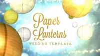 FluxVfx - Paper Lanterns After Effects Template