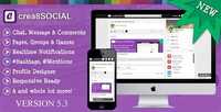 CodeCanyon - crea8social v5.3 - PHP Social Networking Platform - 9211270
