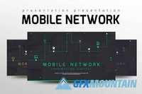 Mobile Network PowerPoint Templates 334899