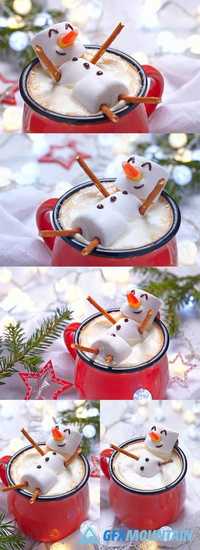 Marshmallow Snowman