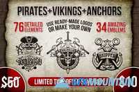 Pirates Vikings Anchors 34 logo pack 474057