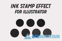  Ink Stamp Effect