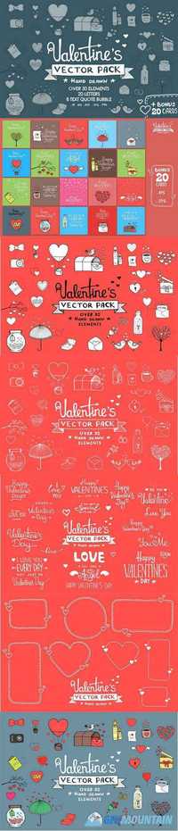 Valentine's Vector Pack 474227