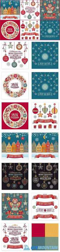 Christmas Cards Bundle Bonus 476039