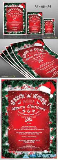 Christmas Invitation Template V6 452282