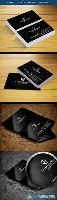 Black Business Card 478430