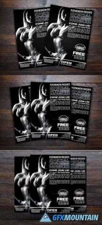 Gym and Fitness Sports Flyer 477896