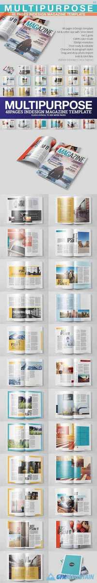 Multipurpose Magazine 3 Template 478814