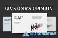 Give One's Opinion PowerPoint Templates 334595
