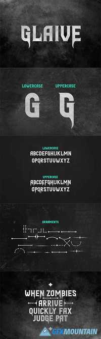 Glaive Typeface