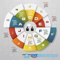 Infographic and diagram business design2