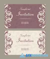 Wedding invitation cards