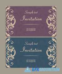 Wedding invitation cards