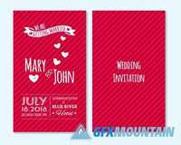 Wedding invitation cards