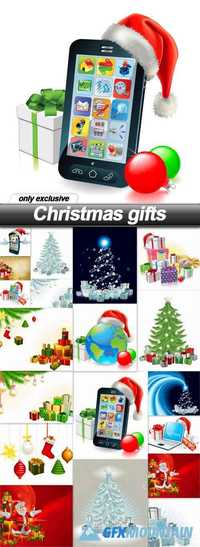 Christmas gifts - 19 EPS