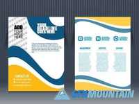 Brochures Flyer template design4