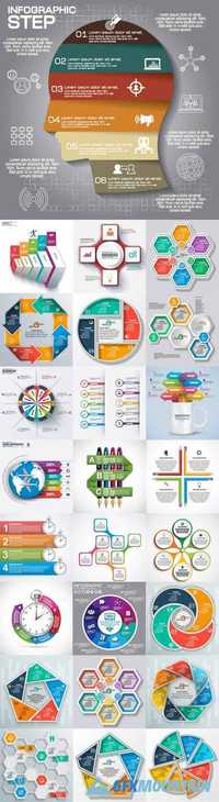Infographic and diagram business design3