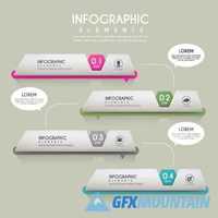 Infographic and diagram business design4