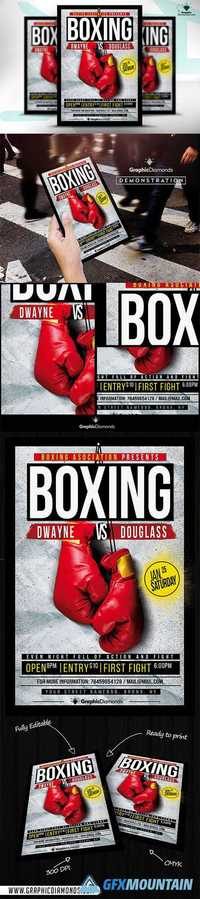 Boxing Flyer Template 475981