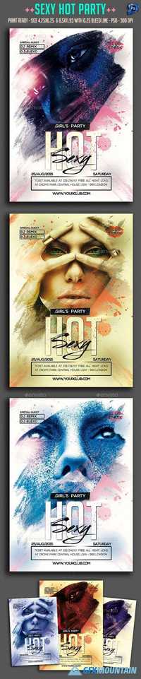 GraphicRiver - Sexy Hot Party Flyer 14298463