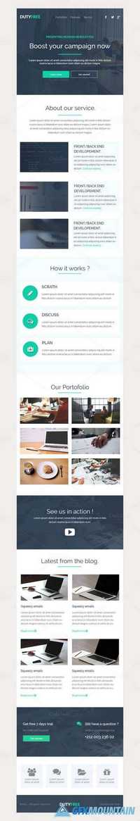 7 Responsive Email Template Bundle 486546