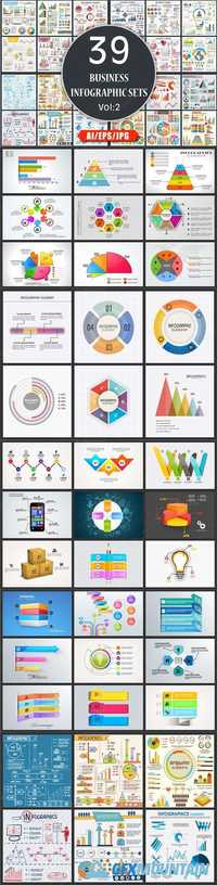 Business Infographics Bundle - Vol 2 484285