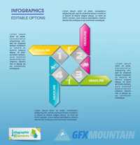 Infographic and diagram business design8