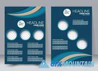 Brochure or flyer magazine cover mockup4