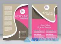 Brochure or flyer magazine cover mockup4