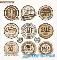 Labels emblem badge sale