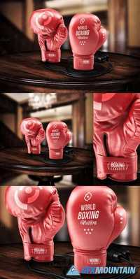 Boxing Gloves - Mockup 490105
