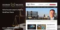 ThemeForest - HumanRights v1.1.0 - Lawyer and Attorney WordPress Theme - 10318808