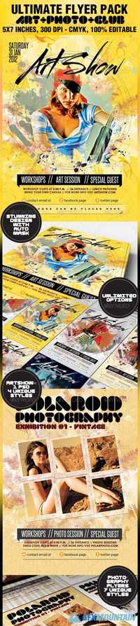 GraphicRiver - Art Photography & Club Flyers - The Ultimate Pack 1443713