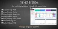 CodeCanyon - TICKET SYSTEM - Customer Support Software (Update: 5 October 15) - 12252728