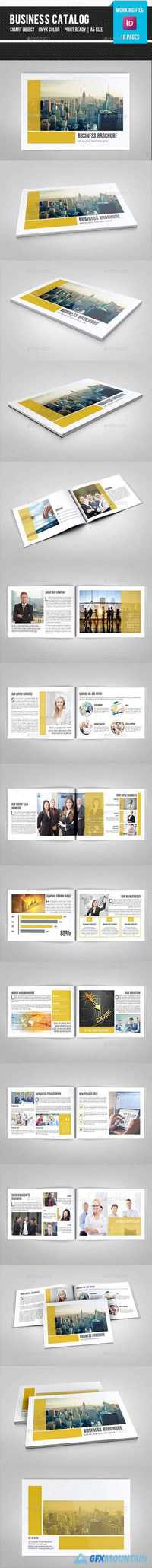 GraphicRiver - Business Catalog Brochure-V166 11365801