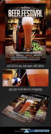 GraphicRiver - Beer Festival Flyer Template 9377676