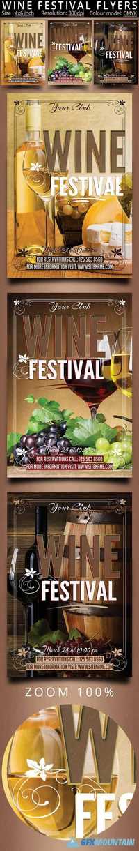 Wine Festival Flyers 417498